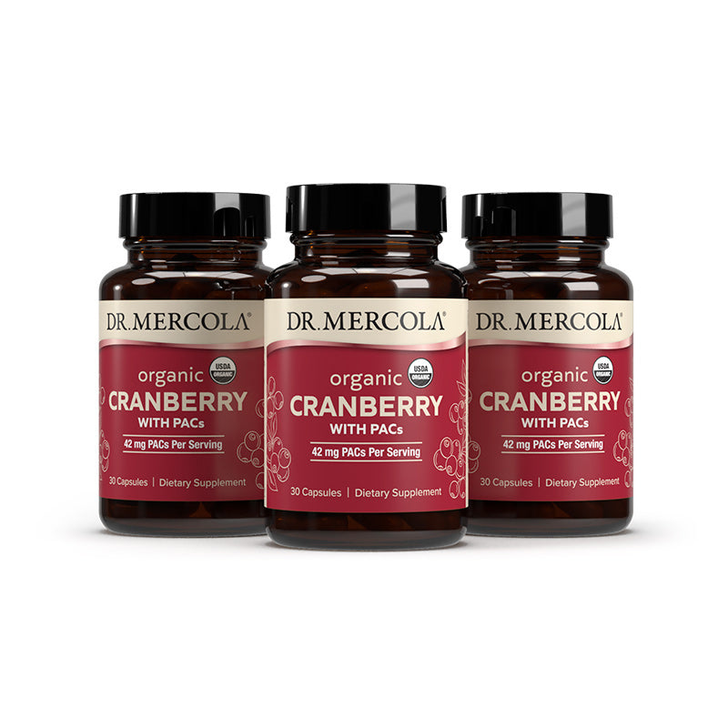 Organic Cranberry with PACs supplement