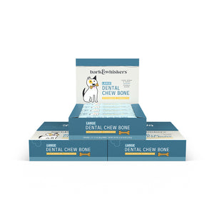 Bark & Whiskers Dental Chew Bones for Large Dogs