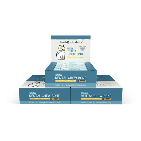 Bark & Whiskers® Dental Chew Bones - Small