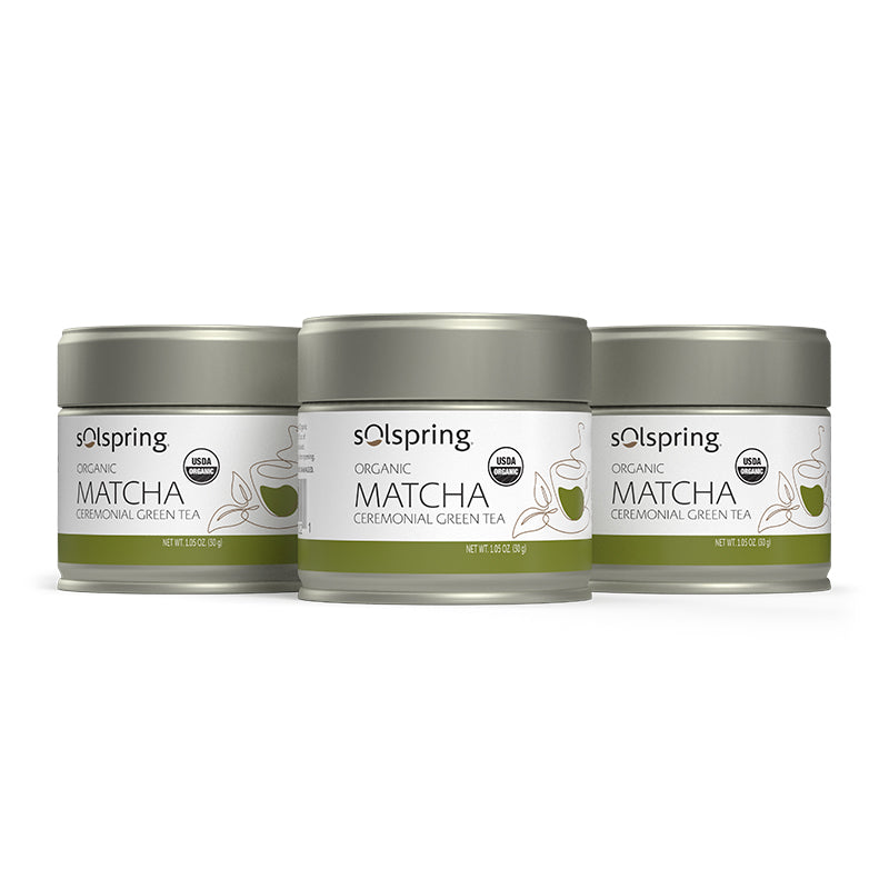 Solspring® Matcha Ceremonial Green Tea, Organic