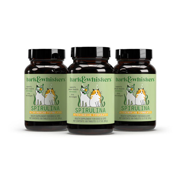 Bark & Whiskers Spirulina for Dogs & Cats