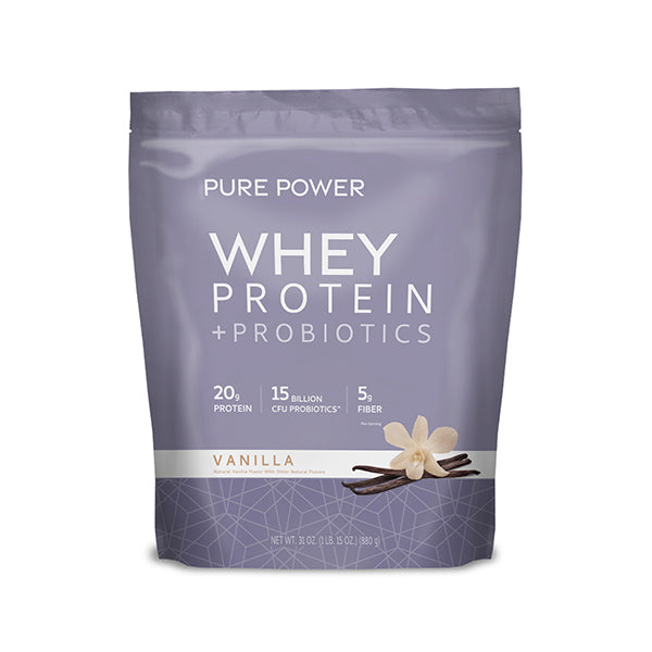 Pure Power Whey Protein + Probiotics
