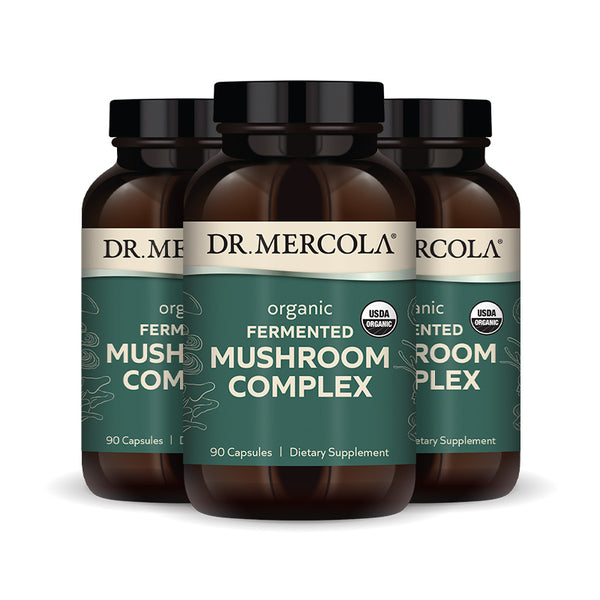 Organic Fermented Mushroom Complex capsules