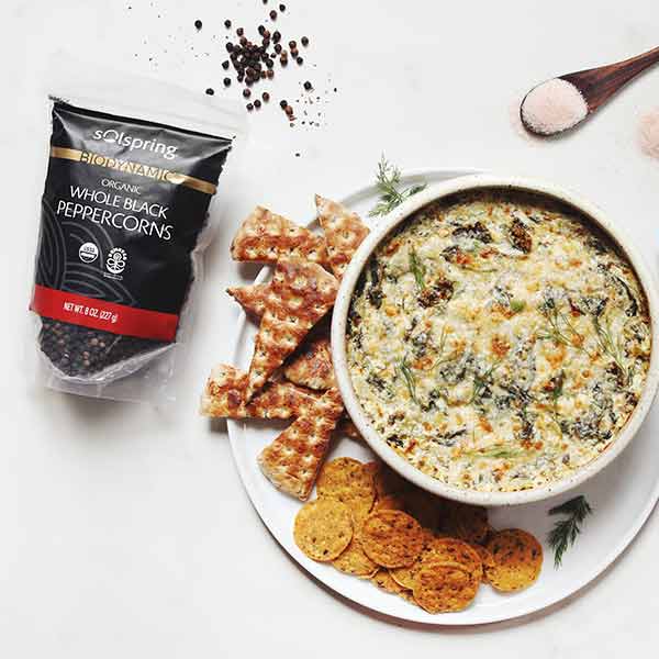Goat Cheese, Spinach & Artichoke Dip - 5