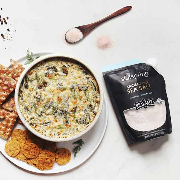 Goat Cheese, Spinach & Artichoke Dip - 6