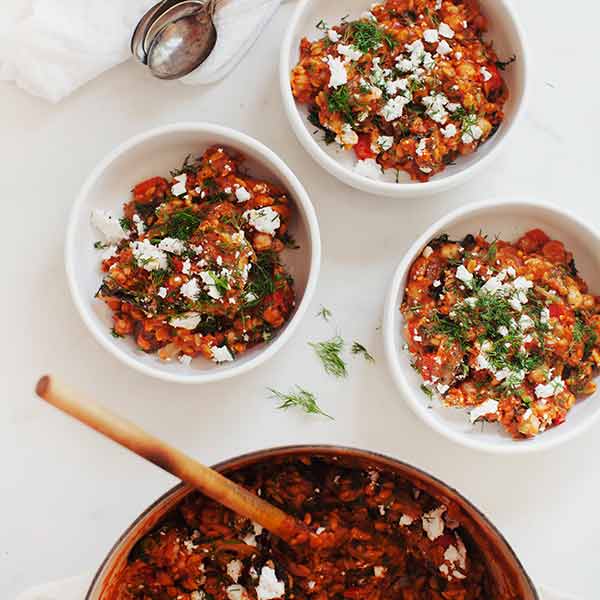 Greek Garden Oven-Baked Orzo - 1