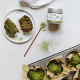 Banana Matcha Zucchini Muffins - 2, view 2