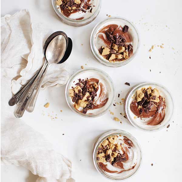 Mocha S’mores Swirl Pudding - 2