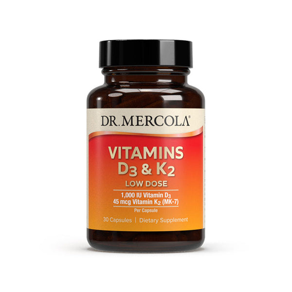 Vitamins D3 & K2 Low Dose