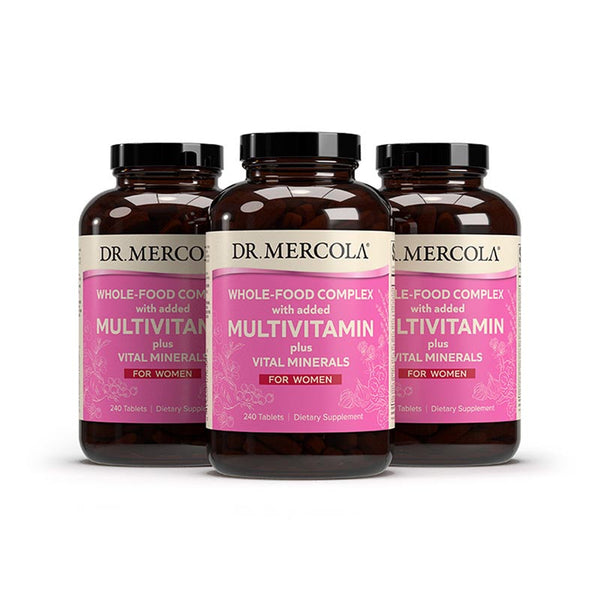 Complejo de Alimentos Enteros con Multivitaminas más Minerales Vitales para Mujeres