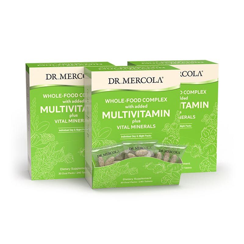 Sobrecitos de Complejo de Alimentos Enteros con Multivitaminas más Minerales Vitales
