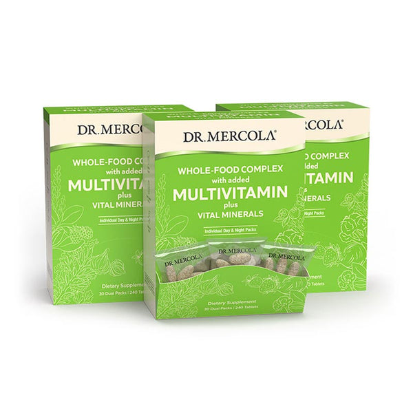 Sobrecitos de Complejo de Alimentos Enteros con Multivitaminas más Minerales Vitales