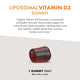 Gomitas de Vitamina D3 Orgánica - Cereza