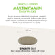 Sobrecitos de Complejo de Alimentos Enteros con Multivitaminas más Minerales Vitales