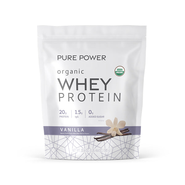 Proteína de Lactosuero Orgánica Pure Power - Vainilla