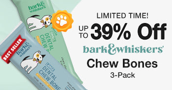 Get Up to 39% Off on Bark and Whiskers Chew Bones