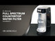 Filtro de Agua de Espectro Completo para Eliminar el Fluoruro Color Blanco