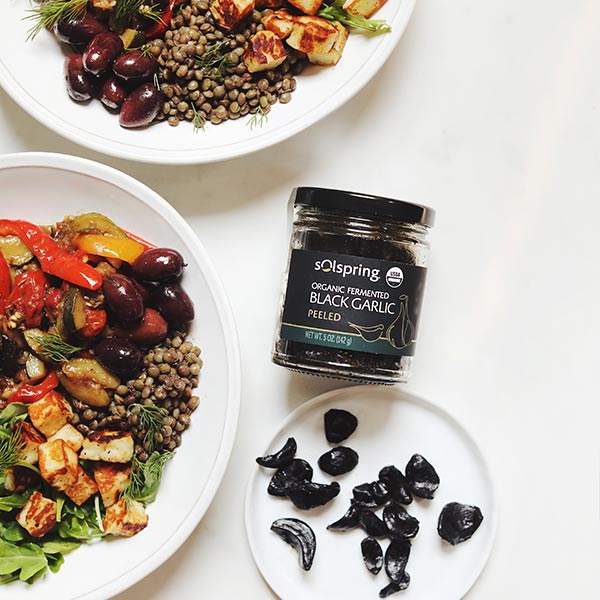 Roasted Vegetable & Halloumi Bowls - 3