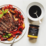 Seared Striploin with Tomato & Peaches - 3, view 3