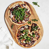 Golden Onion, Shiitake & Olive Socca Pizza - 1, view 1